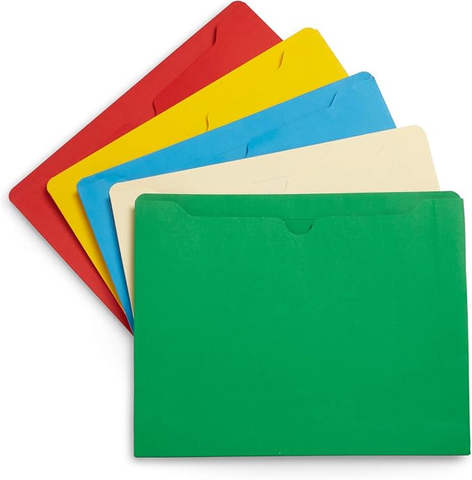 Blue Summit Supplies 2 Inch File Jackets, Expandable Folders, Heavy Duty 2 Inch - Image 7