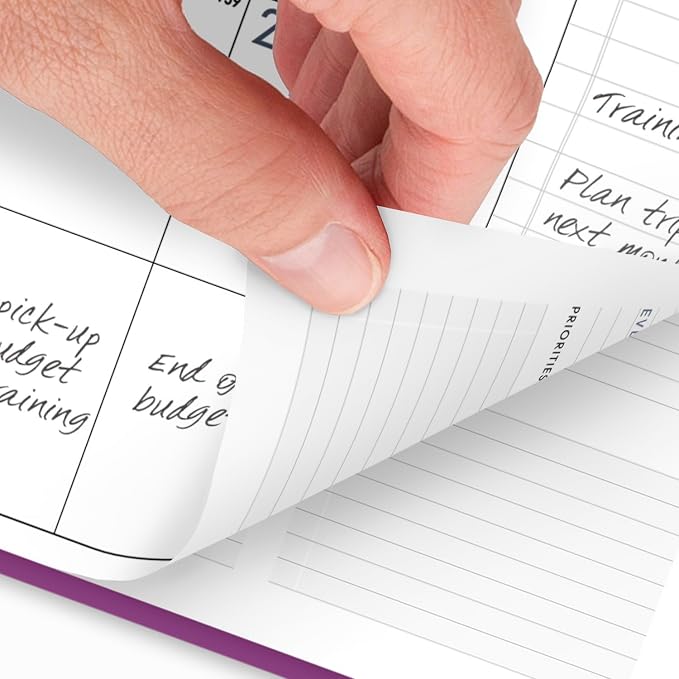 AT-A-GLANCE Planner 2025-2026 Academic, Weekly & Monthly, Half-Hourly - Image 4