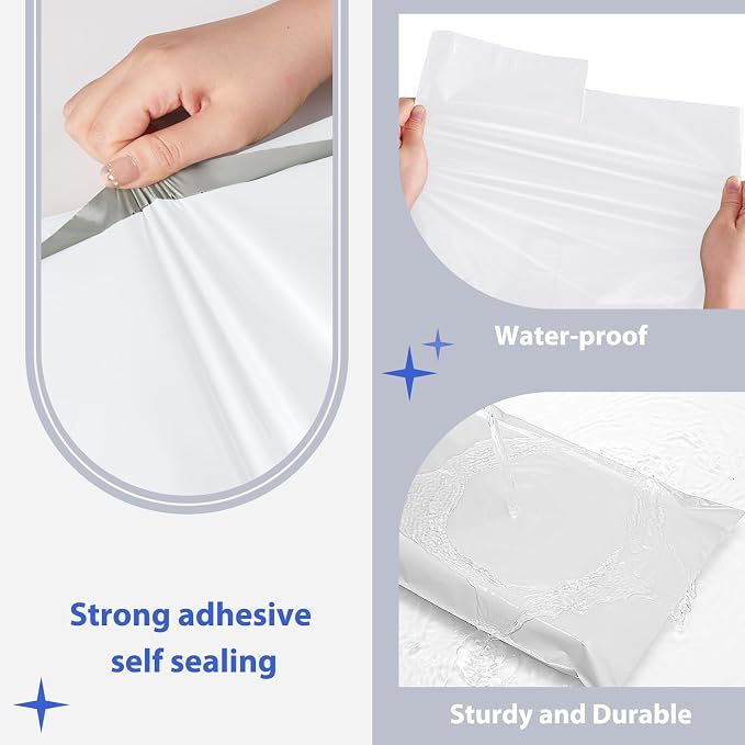 Fuxury Poly Mailers 17.7x22" 25 Pcs, XL Shipping Bags - Image 3