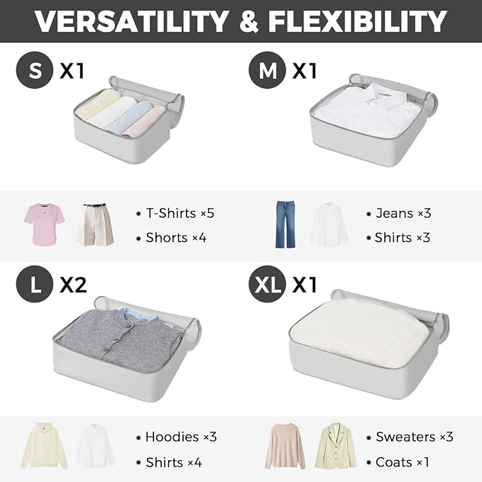 BAGAIL 9 Set Packing Cubes - Image 2