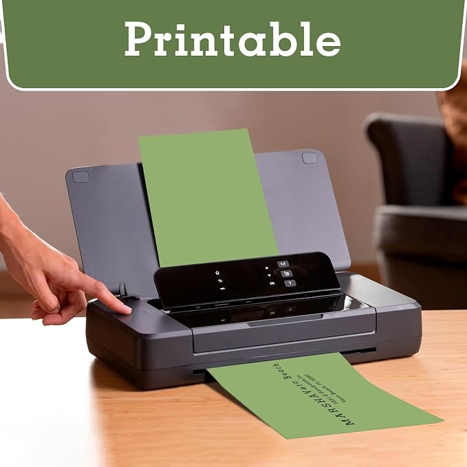 A9 Envelopes Sage Green 5.75x8.75 Invitation Envelopes Self Seal Pack of 50 - Image 4