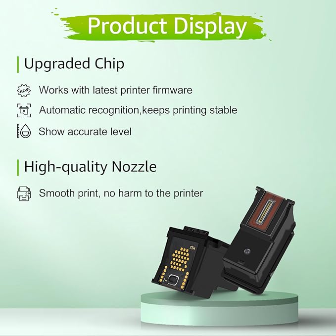 greencycle Remanufactured Ink Cartridge Replacement for HP 65XL 65 XL N9K04AN Compatible for Envy 5055 5058 5052 DeskJet 3755 2622 2655 2624 2652 3720 3722 3723 3730 3732 3752 Printer (Black, 2 Pack)-DeskLoop Office