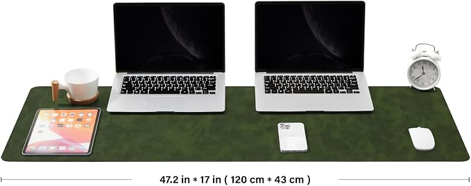 Distressed Leather Desk Mat - Image 2
