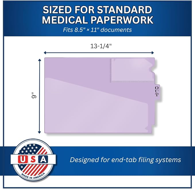 Doctor Stuff - Center Tab Vinyl Outguides, Diagonal Cut Front Pocket, Top - Image 5