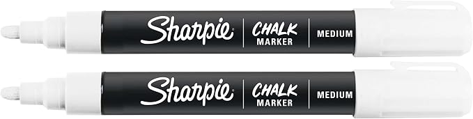 Sharpie Chalk Marker, Wet Erase Markers, Medium Tip - Image 3