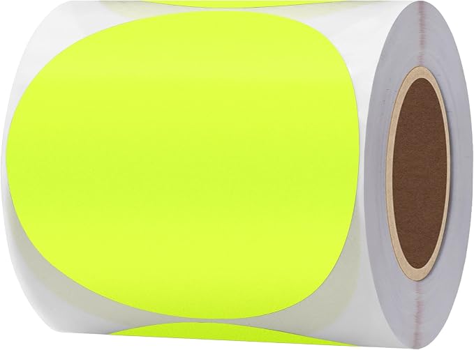 Hybsk Round Color Coding Circle Dots Labels Warehouse Inventory Organizer by HYBSK