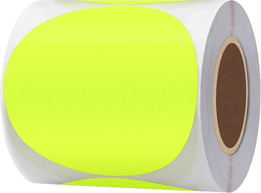 Hybsk Round Color Coding Circle Dots Labels Warehouse Inventory Organizer by HYBSK