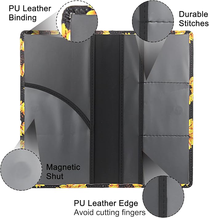 LumiMokki Premium Car Registration & Insurance Card Holder - Image 3