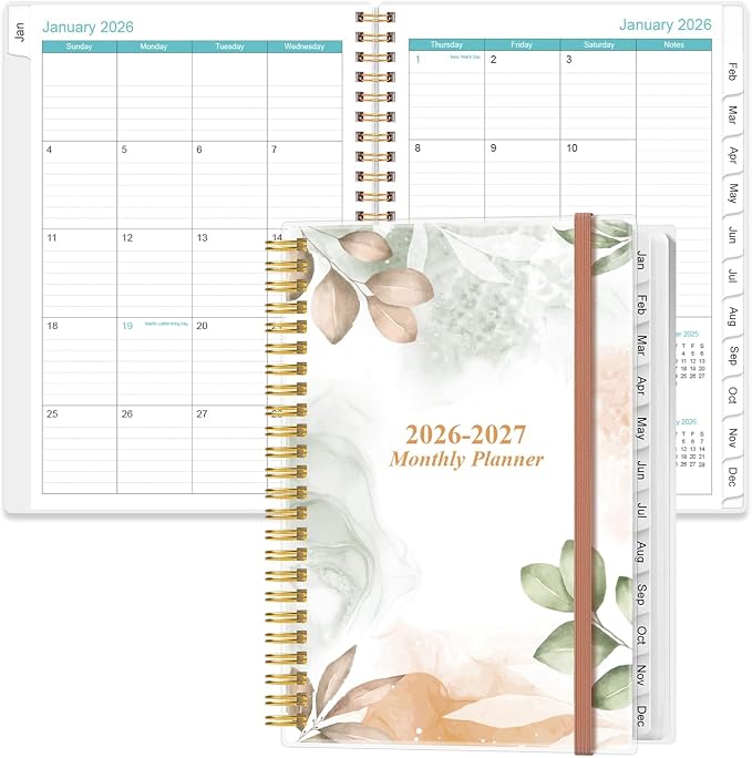 2026-2027 Monthly Planner by Heveboik