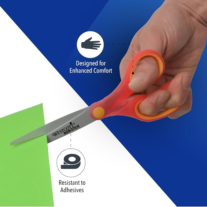 Westcott School Scissors for Kids Ages 12+ and Up - Image 3