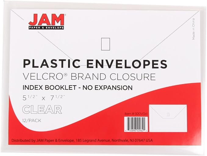 JAM PAPER Plastic Envelopes - Image 2