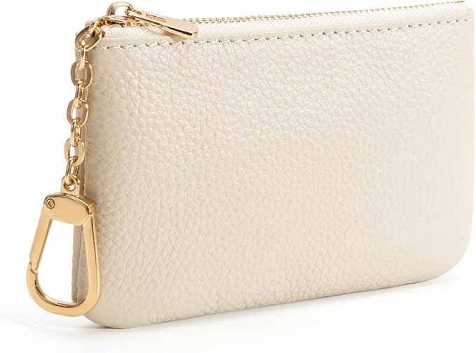 Full Grain Leather Coin Purse by Unknown