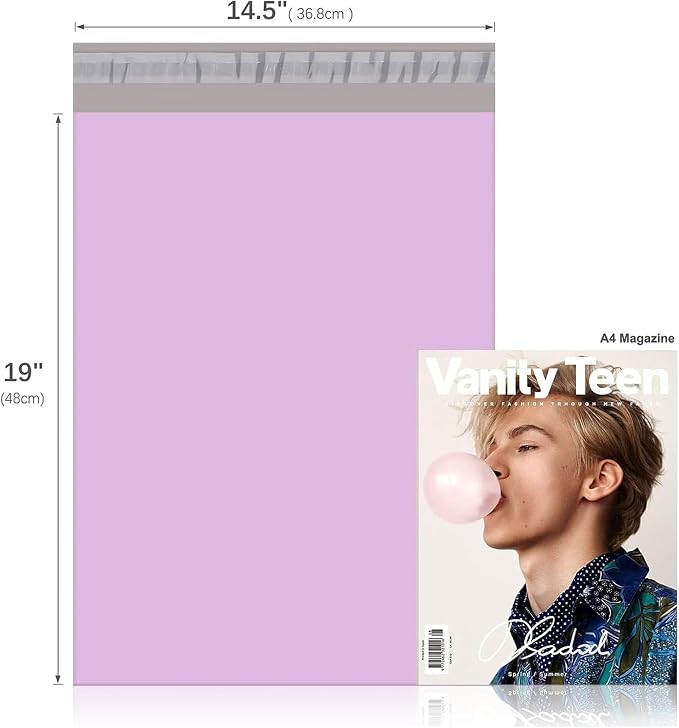 Fuxury Poly Mailers 14.5x19 Inch 400 Pcs Bulk Shipping Bags - Image 2