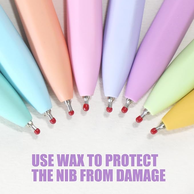 Piochoo Ballpoint Pens, 0.7mm Click Pens - Image 5