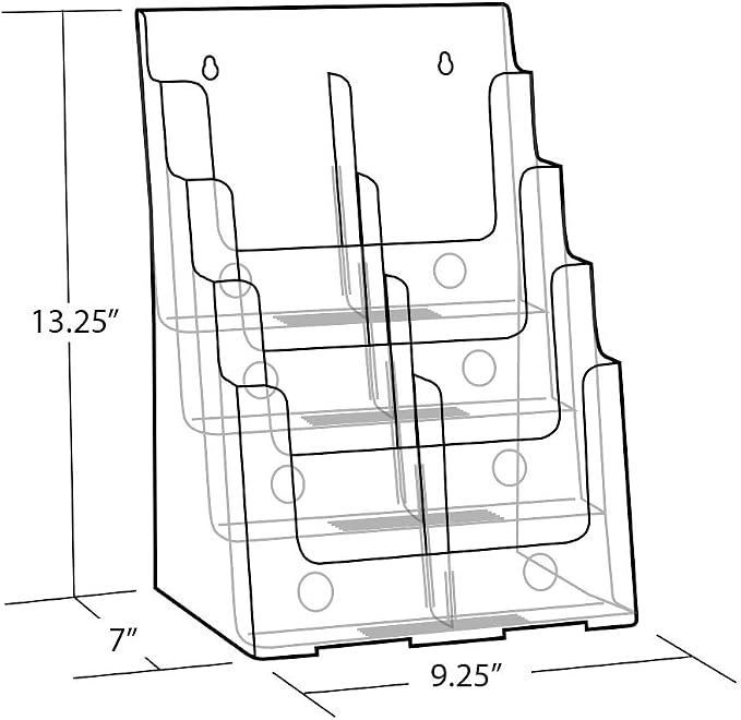 Azar Displays, Document Holder Desk Organizer - Image 4