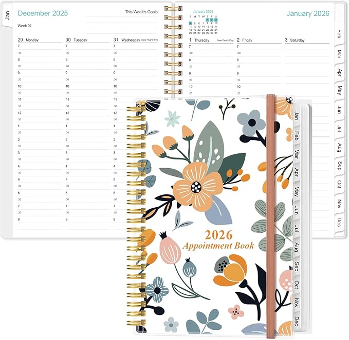 2026 Appointment Book & Planner by Heveboik