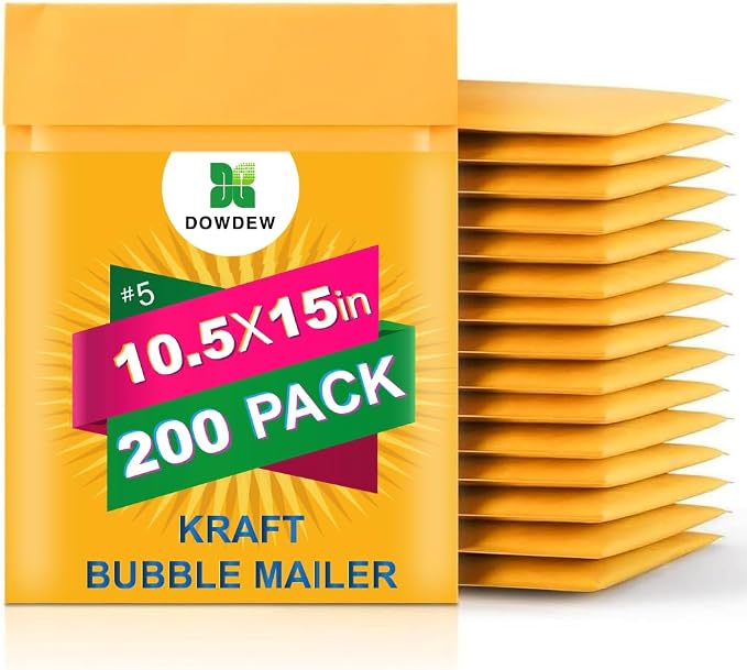 Kraft Bubble Mailers Mailing Packing Envelopes #5 by Unknown