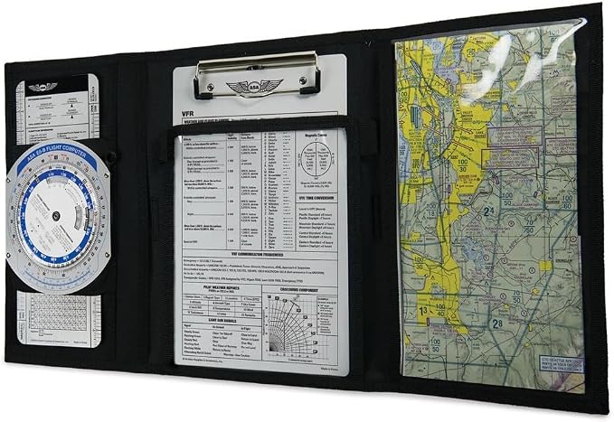 ASA KB-3-A Tri-Fold VFR Kneeboard by AviationSuppliesAcademicsIncASA