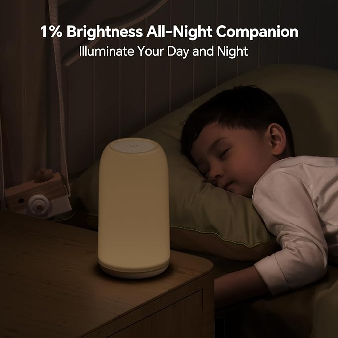 ROOTRO Cordless Table Lamps Rechargeable, Touch Lamp - Image 4