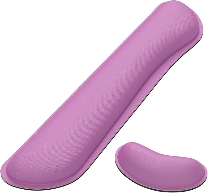 Dapesuom Enlarge Keyboard Wrist Rest, Memory Foam Wrist Cushion by Unknown