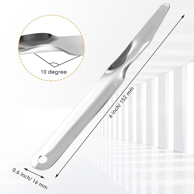 Zonon 6 Pcs Office Staple Remover Tools No Tear Push Style Staple Puller - Image 6