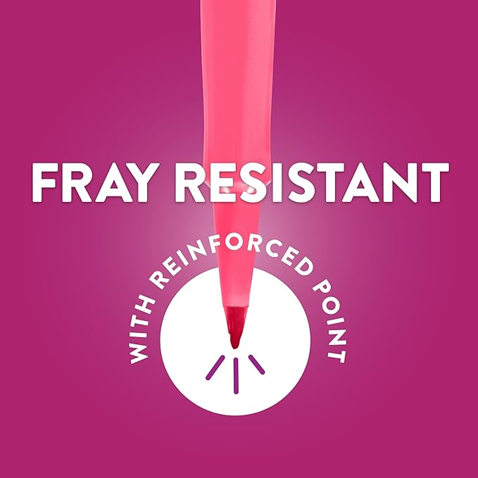 Paper Mate Felt Tip Pens, Flair Marker Pens, Medium Point, Assorted, 24 Count - Home, Office, Back to School, Teacher Supplies-DeskLoop Office