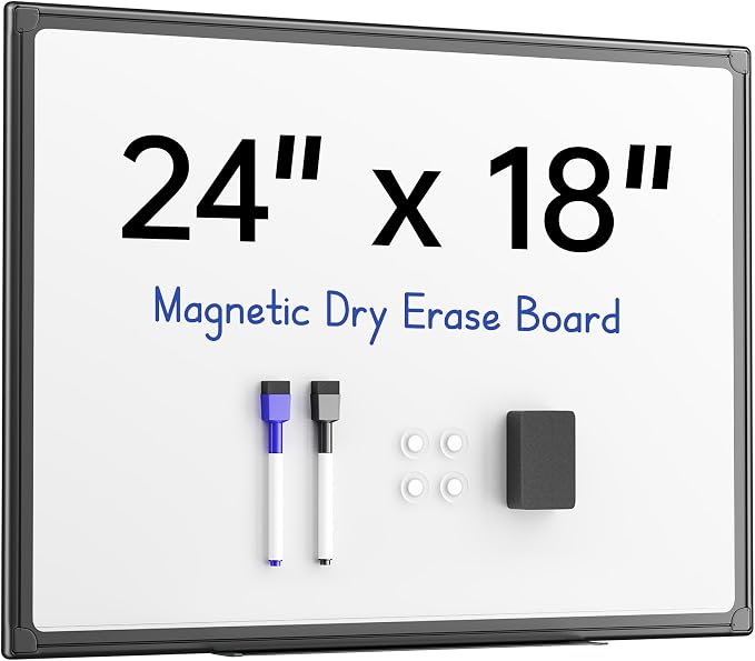 VUSIGN 24'' x 18'' Magnetic White Board by VUSIGN