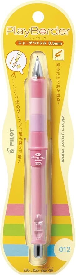 Pilot Mechanical Pencil Dr. Grip CL Play Boader, Floral Pink - Image 2
