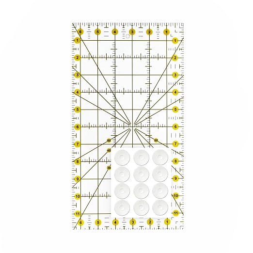 Sewing Rulers Quilting Ruler, Acrylic Quilting Templates, Sewing Tools - Image 4