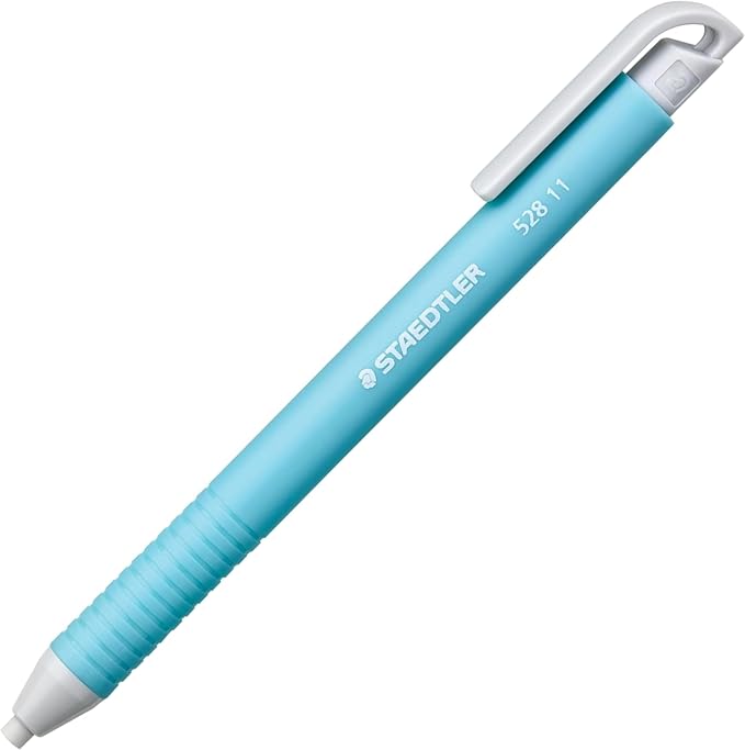 STAEDTLER Vinyl Eraser Holder 3-Pack, Retractable Precision Erasers - Image 5