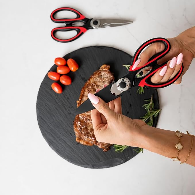 Heavy Duty Kitchen Shears With Sharpener - Image 9