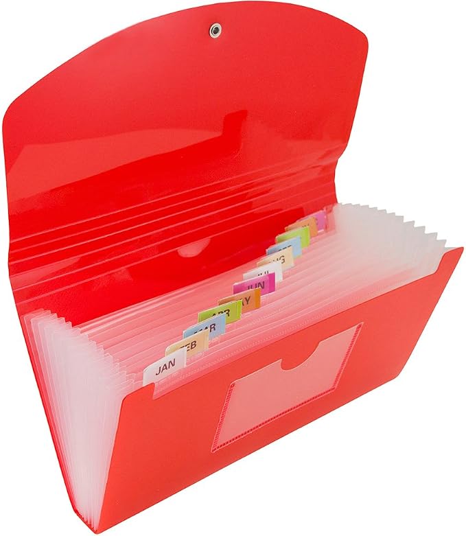 JAM PAPER Accordion Folders by JAMPaper