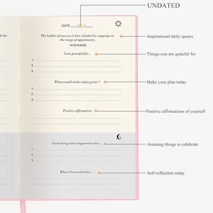 The Gratitude Journal for More Happiness, Affirmation & Reflection - Image 4