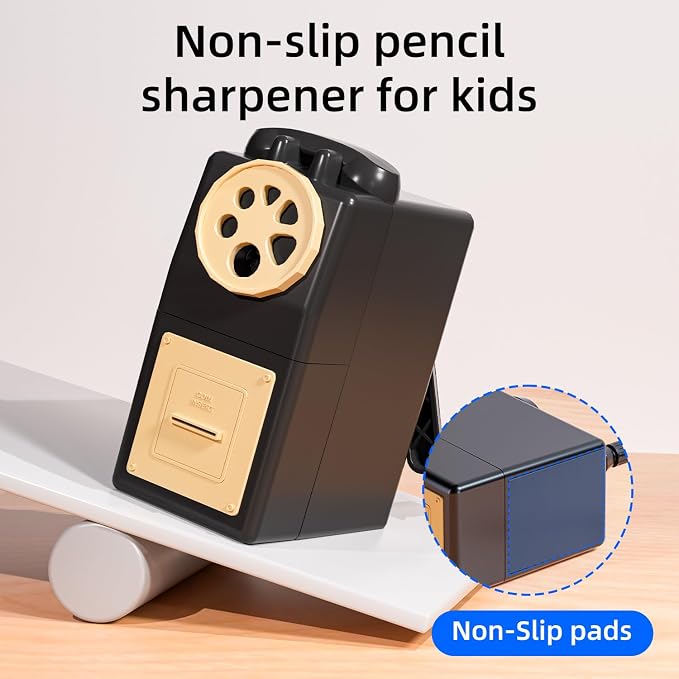 ZMOL Heavy Duty Manual Hand Crank Pencil Sharpener, No Mounting Required - Image 8