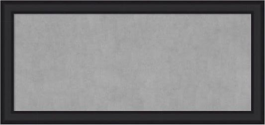 Amanti Art Black Framed Magnetic Board 25x53 Oversize Vision Board by AmantiArt