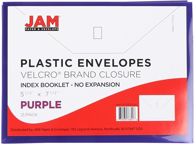 JAM PAPER Plastic Envelopes - Image 3