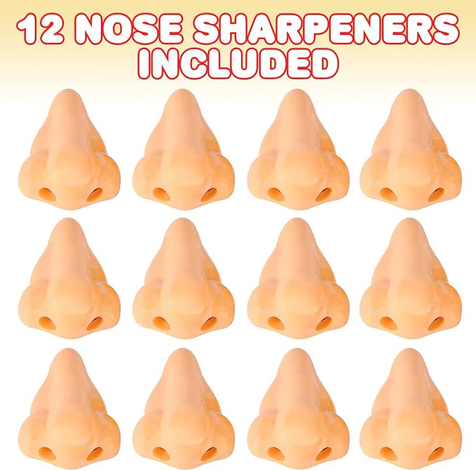 ArtCreativity Nose Pencil Sharpeners - Image 2