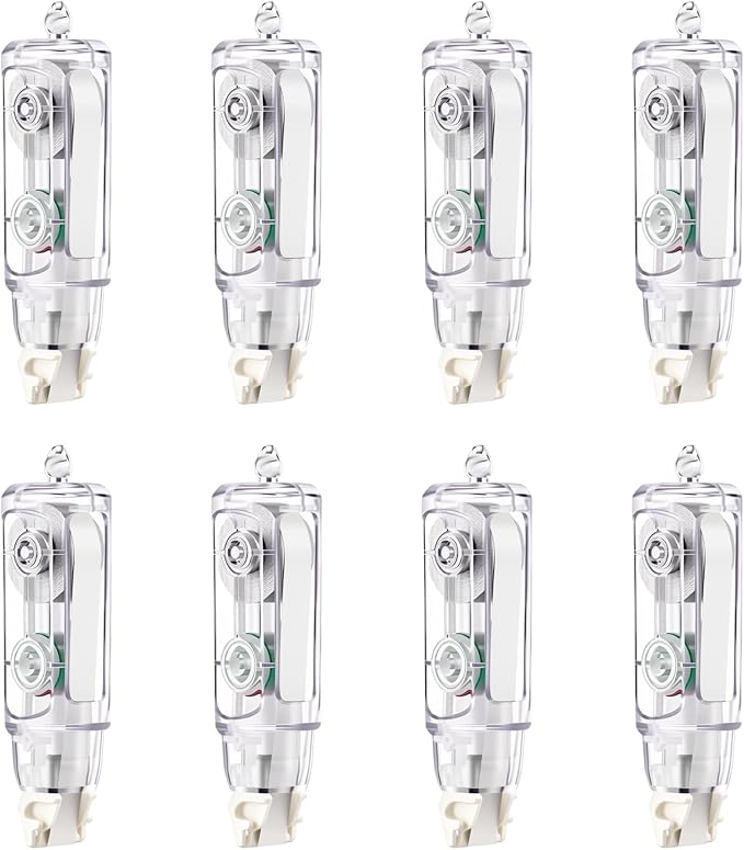 Refillable Retractable Correction Tape, Smooth Pull Out White Correction Tape by JEFURE