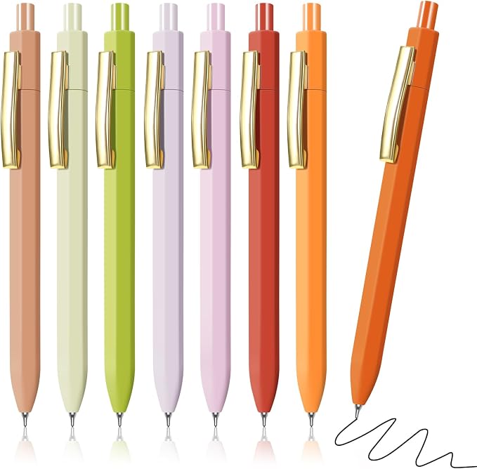 Piochoo Ballpoint Pens, 0.7mm Medium Point Pen Quick Dry, Smooth Writing Pen by Piochoo