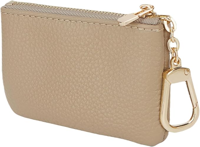 Full Grain Leather Coin Purse by Unknown
