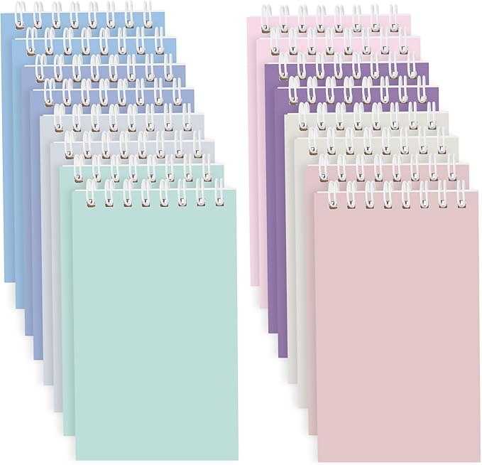 Ddaowanx Small Notebooks, 3x5 Pocket Spiral Notepads by Ddaowanx