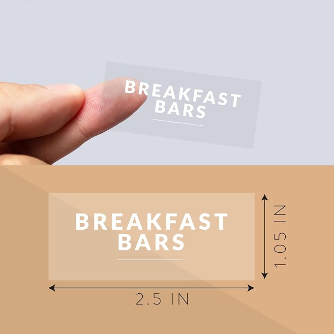 SAVVY & SORTED Pantry Labels for Food Containers, 198 Modern Font Kitchen - Image 2