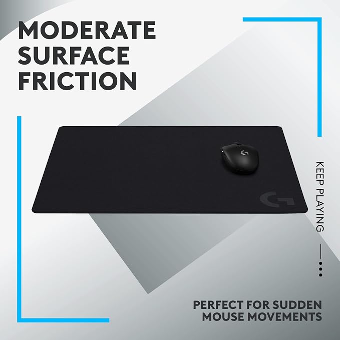 Logitech G640 Large Cloth Gaming Mouse Pad, Optimized - Image 2