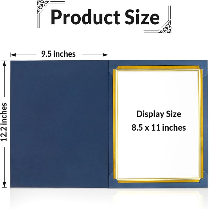 50 Packs Certificate Holders, Certificate Covers - Image 2