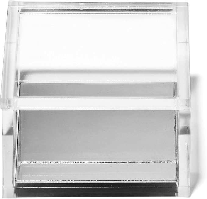 OfficeGoods Acrylic Desk Organizer w/Silver Base – Functional & Elegant Odds & - Image 2