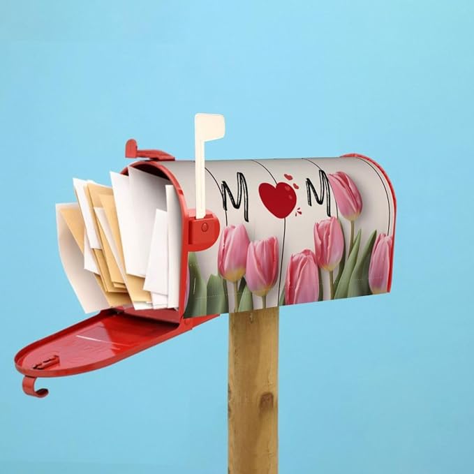 Ouqiuwa Custom Welcome Magnetic Mailbox Cover, Mailbox Wrap Decorative - Image 6