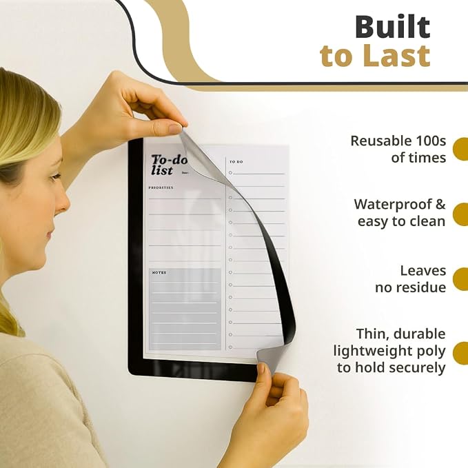 8.5 x 11 Adhesive Wall Frames - Image 7