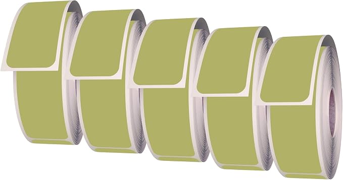 Royal Green Rectangular Color-Coding Labels 3x1-10 Sticker Rolls by RoyalGreen