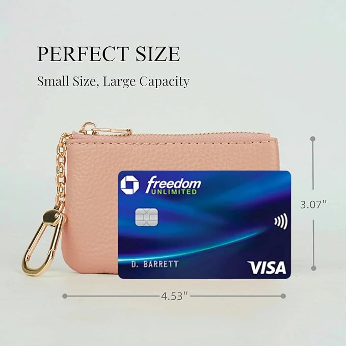 Full Grain Leather Coin Purse - Image 3