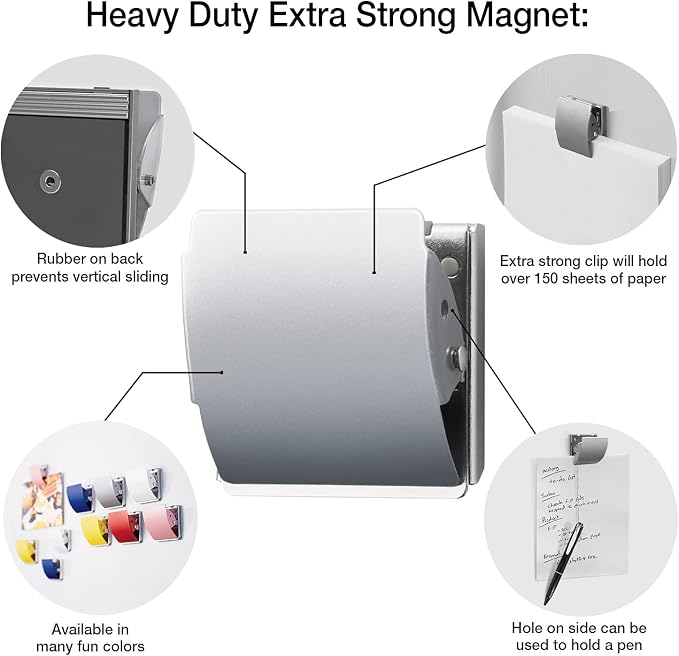 Extra Strong Magnetic Binder Clips, and Home Use - Image 2